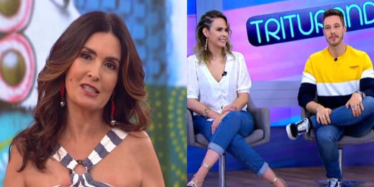 Fátima Bernardes não foi bem de audiência na Globo, assim como o Triturando no SBT (Foto: Reprodução)