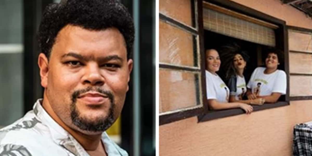 Babu Santana após o BBB20 se mudou para casa maior (Foto: Montagem/TV Foco)