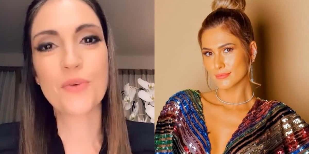 Chris Flores e Lívia Andrade continuam amigas fora da televisão (Foto: Reprodução)