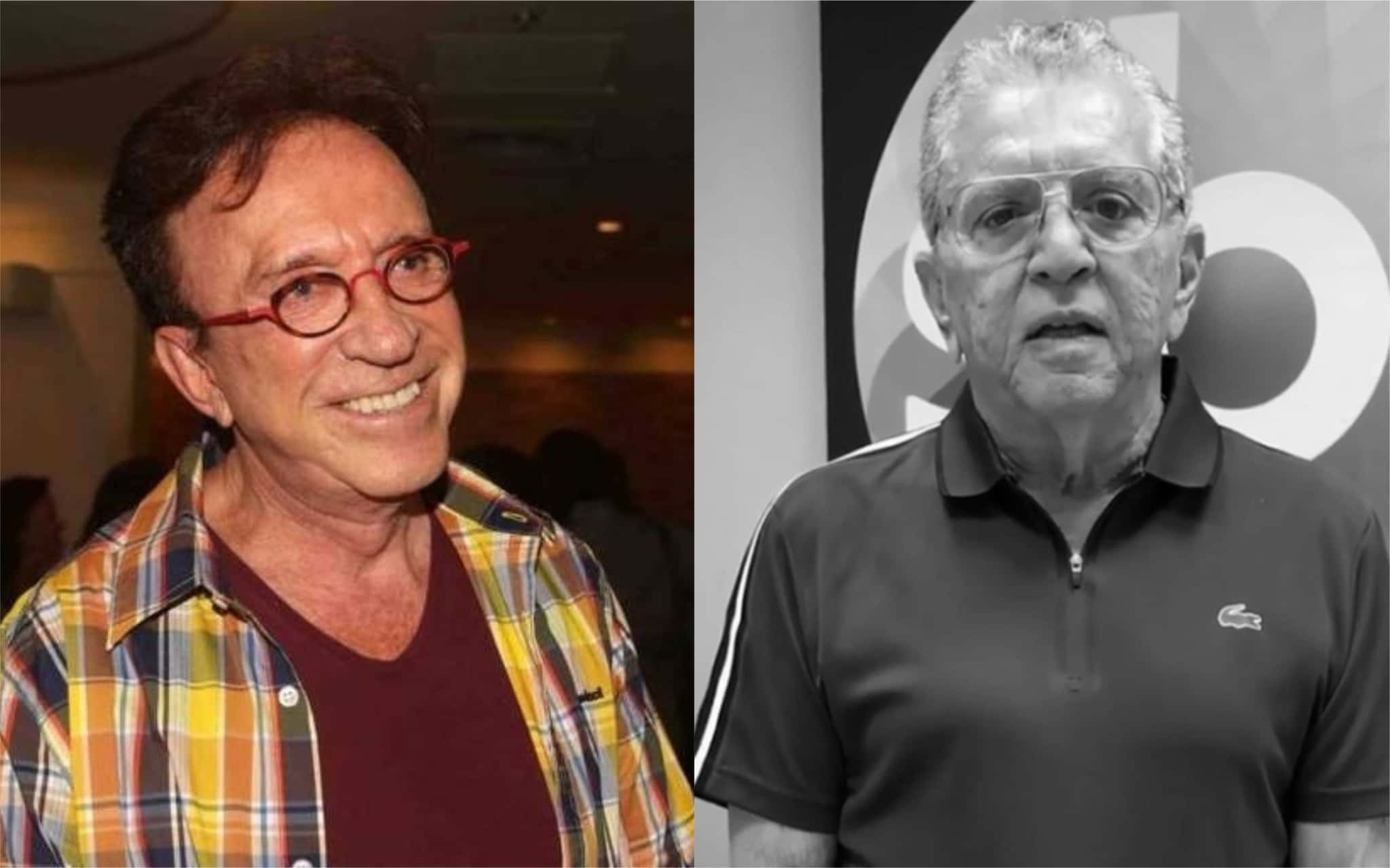 Moacyr Franco e Carlos Alberto de Nóbrega (Foto: montagem)