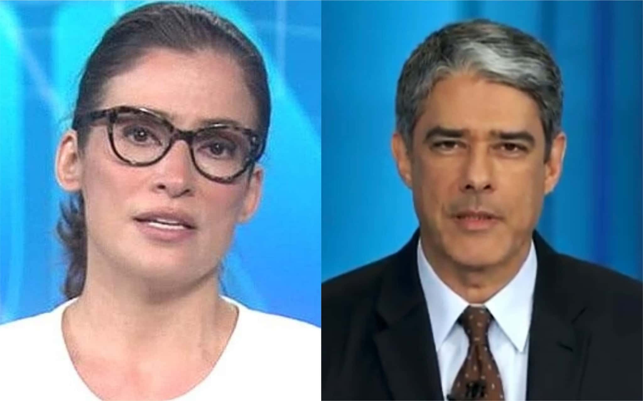 Renata Vasconcellos e William Bonner (Foto: Divulgação)