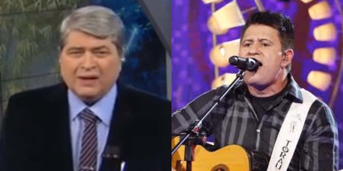 Datena e Marrone, da dupla com Bruno, são muito próximos fora da televisão, como foi revelado pelo próprio apresentador (Foto: Reprodução)
