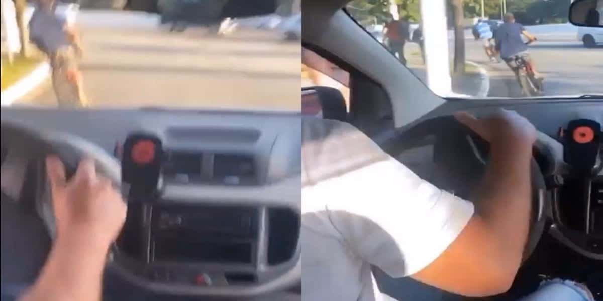 MC Bin Laden saiu de carro atrás dos meninos que tentaram roubar seu celular (Foto: Reprodução / Instagram)