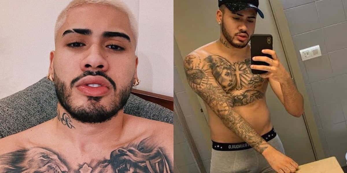 Kevinho revelou que tem um "truque" para deixar o volume de sua cueca ainda maior (Foto: Reprodução / Instagram)