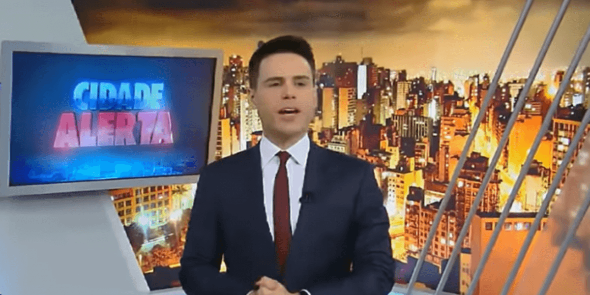 Luiz Bacci é apresentador na Record (Foto: Reprodução)