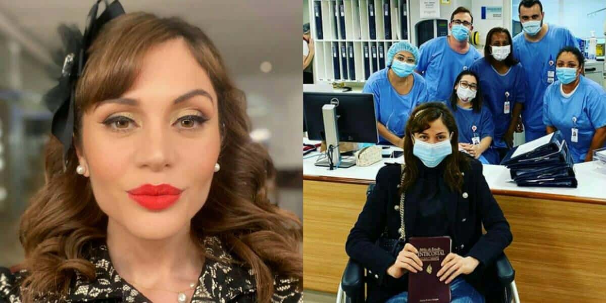 A ex-BBB Maria Melilo venceu o coronavírus após internação e piora do quadro de saúde (Fotos: Reprodução/Instagram)