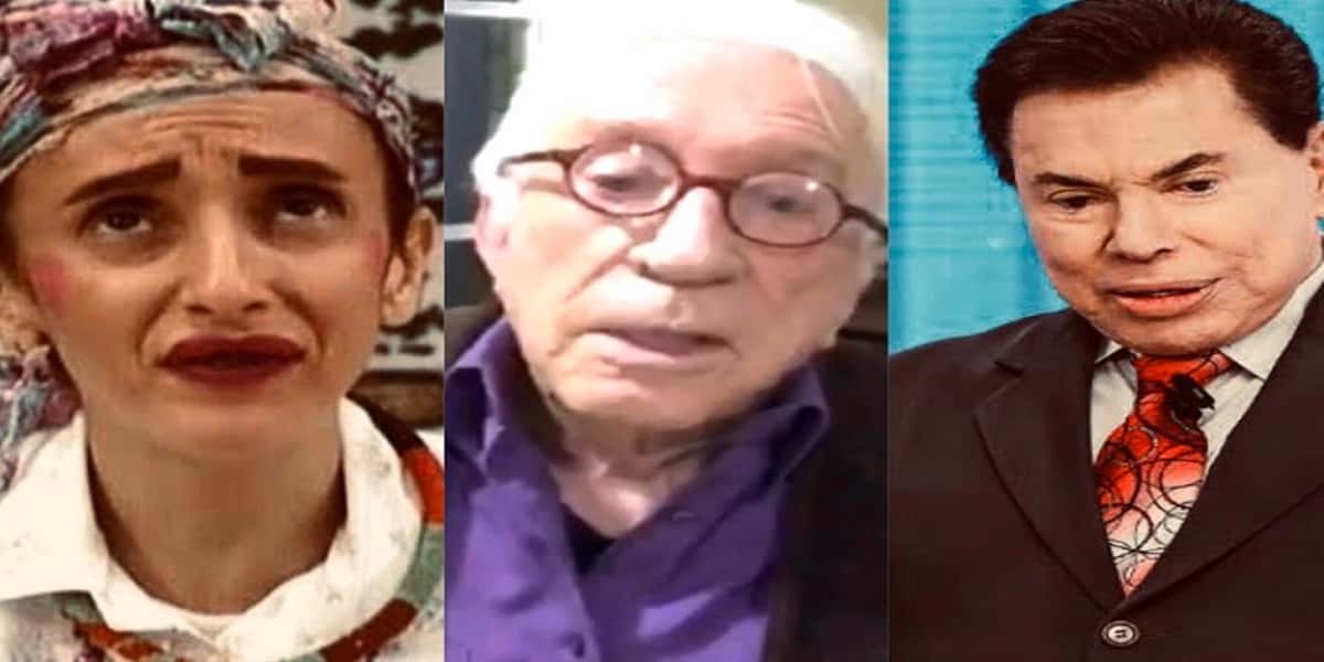 Gorete Milagres, Moacyr Campos e Silvio Santos (Foto: Montagem / TV Foco)