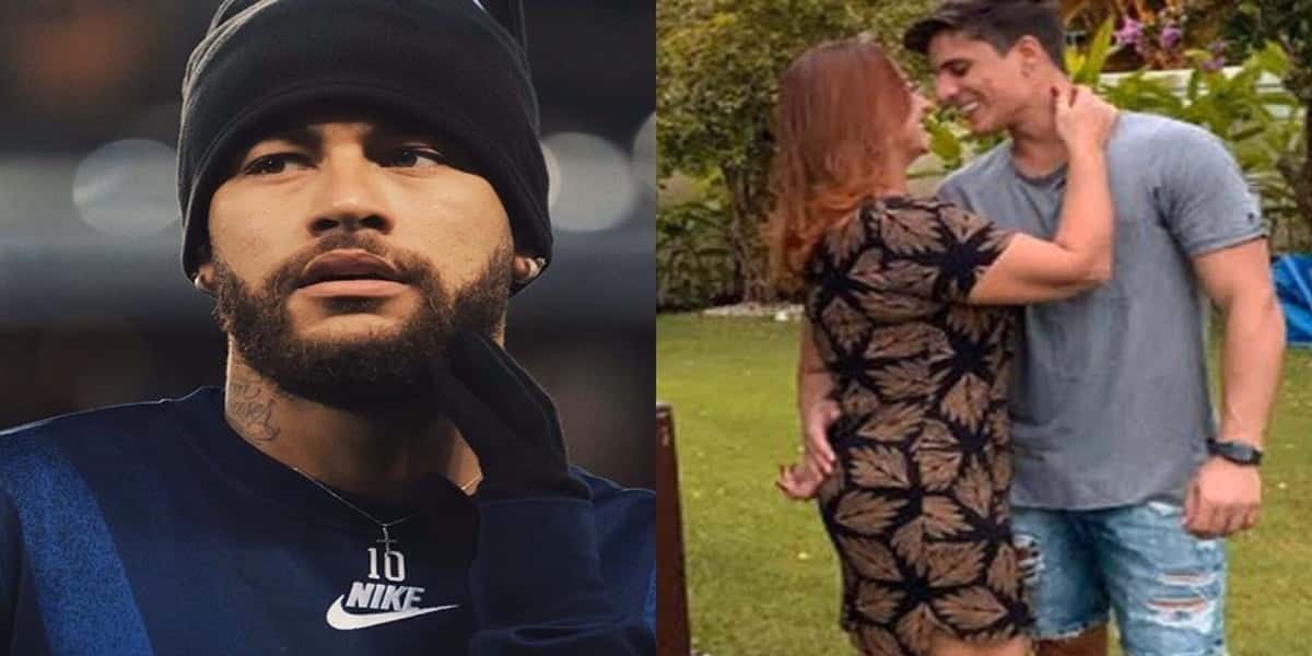 Neymar xingou Tiago Ramos de "viadinho" e "dá o cu" (Foto: Reprodução / Instagram)
