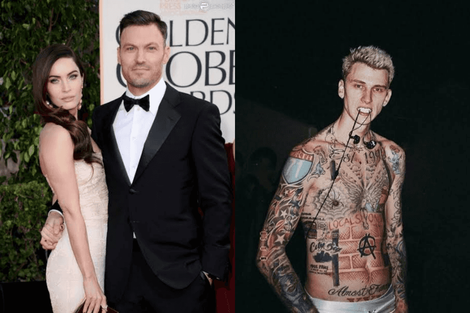 Megan Fox é vista aos beijos com rapper responsável pelo fim de seu casamento (Foto: Reprodução)