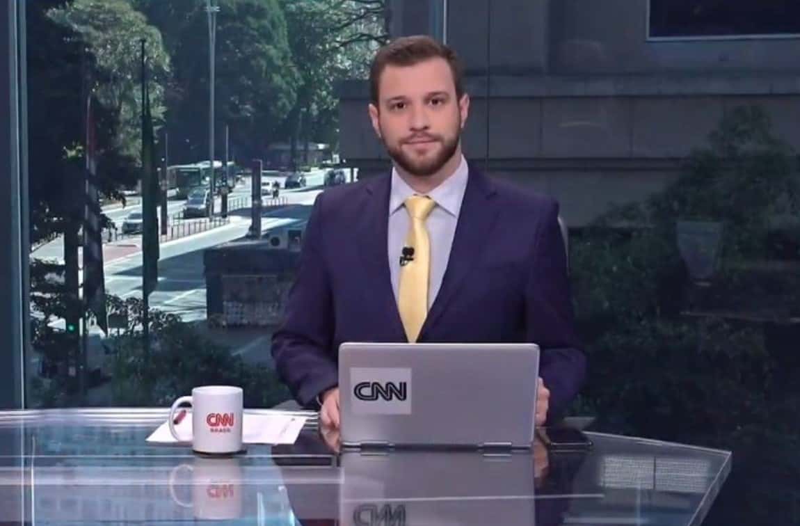O jornalista Cassius Zilmann da CNN Brasil - Foto: Reprodução