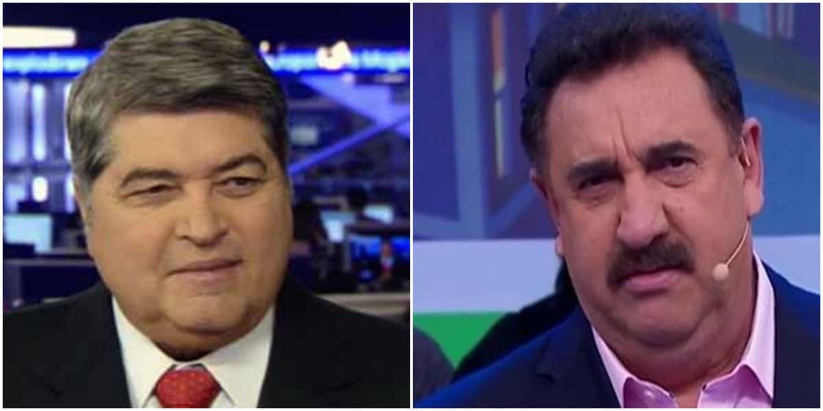 Datena expôs papo com Ratinho no dia das eleições (Foto: Reprodução)