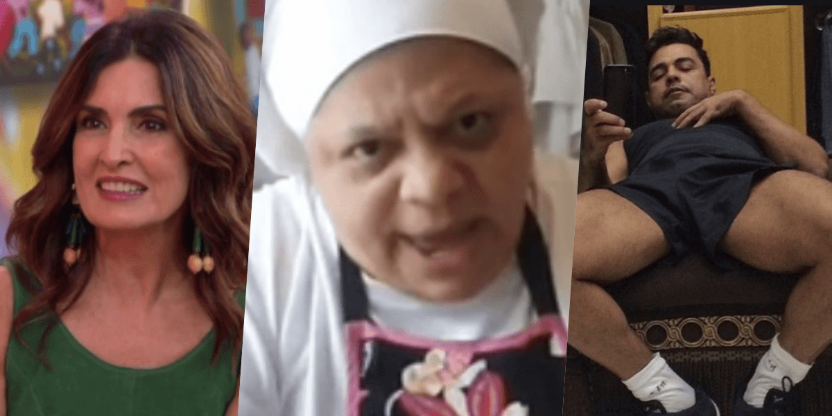 Tia Léa do Vidigal ficou ainda mais famosa nos últimos tempos (Foto montagem)
