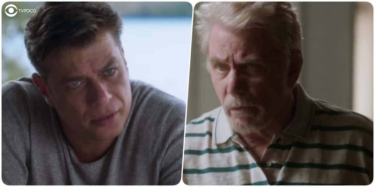 Arthur fica em choque com a chegada de seu pai Maurice em Totalmente Demais (Foto: Montagem/TV Foco)