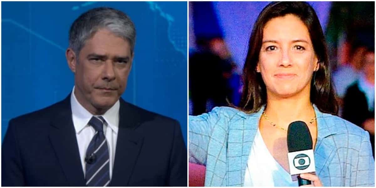 William Bonner repercutiu no JN episódio de homem que tornou Marina Araújo refém (Reprodução)