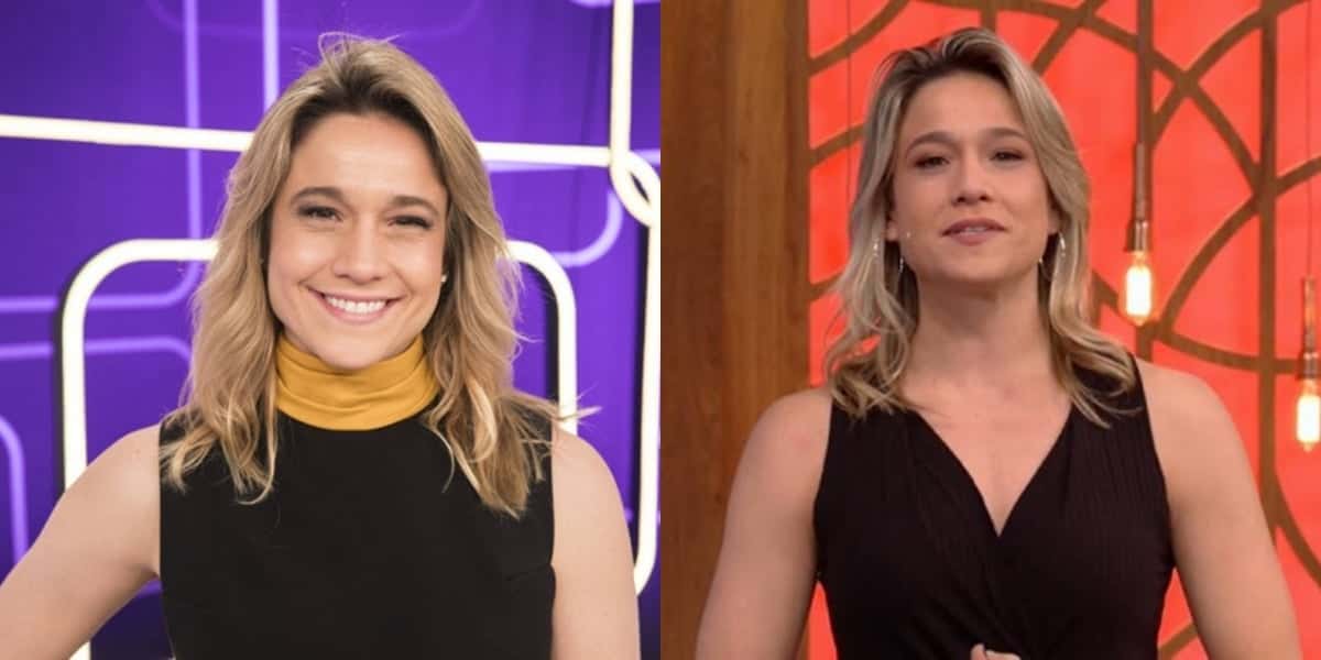 Fernanda Gentil na Globo (Foto reprodução/montagem)