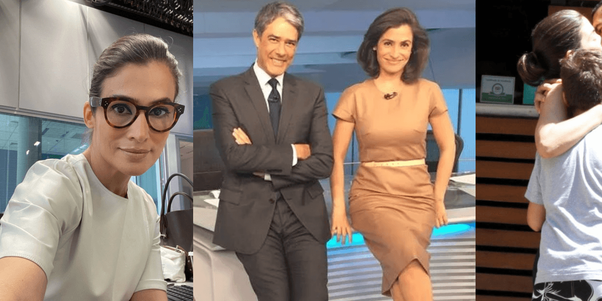 Renata Vasconcellos, Bonner, Marido misterioso (Foto: Montagem)