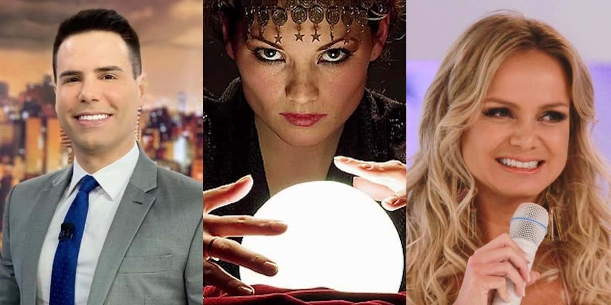Luiz Bacci, Vidente e Eliana (Foto: reprodução/montagem)