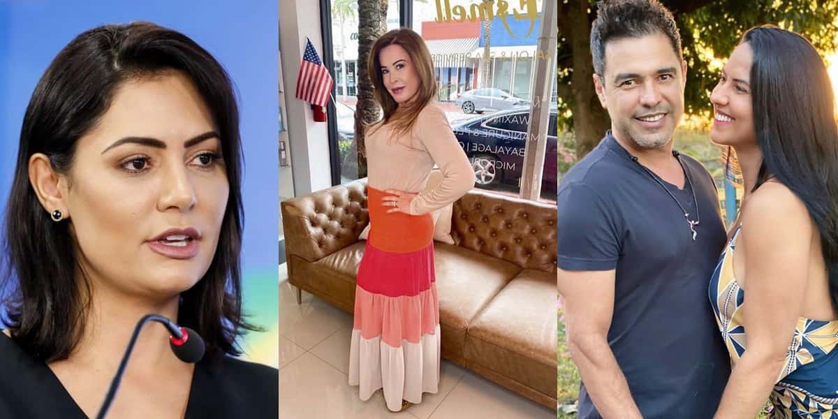 Zilu, Michelle Bolsonaro e Graciele Lacerda