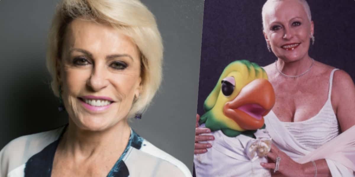 A apresentadora Ana Maria Braga da Globo está há mais de 20 anos na Globo (Foto montagem)