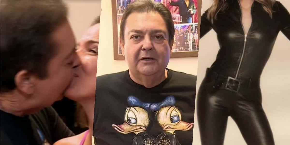 A mulher misteirosa de Faustão está dando o que falar (Foto montagem: TV Foco)