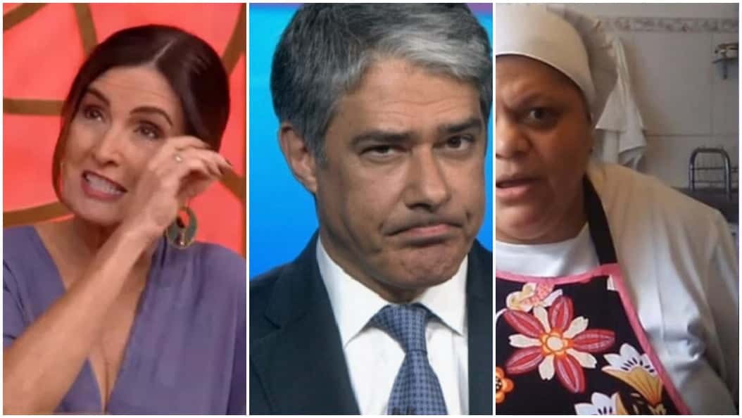Fátima Bernardes caiu no choro na Globo - Foto: Reprodução