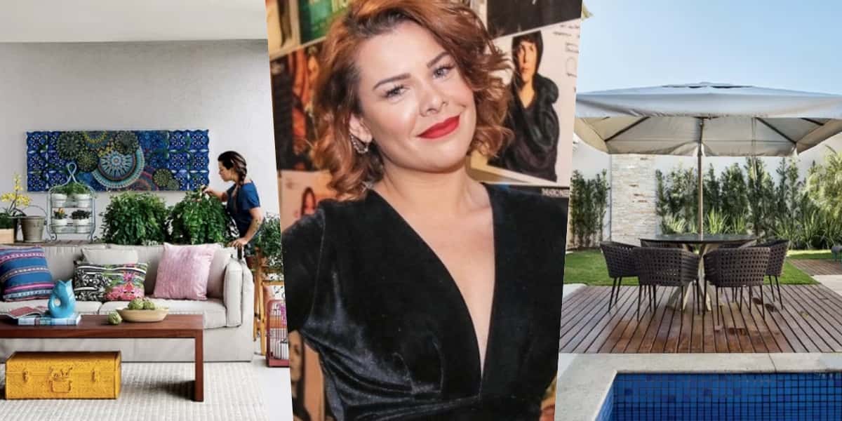 Fernanda Souza vive em uma mansão luxuosa no Rio de Janeiro (Foto montagem: TV Foco)