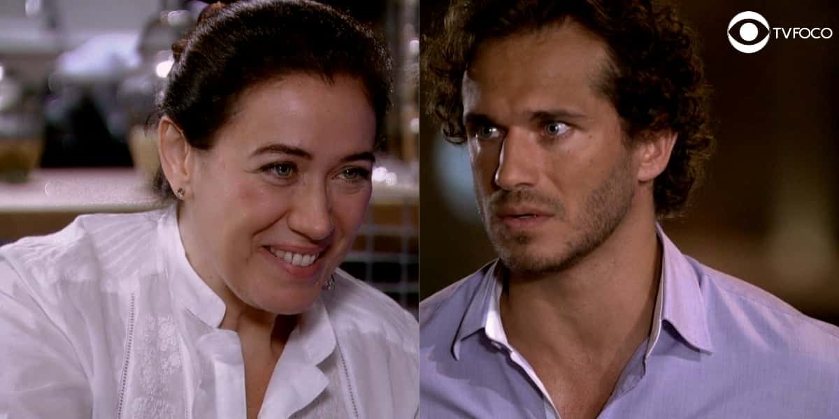 Guaracy e Griselda terão um momento caliente em Fina Estampa (Foto: Montagem/TV Foco/Reprodução/Globo)