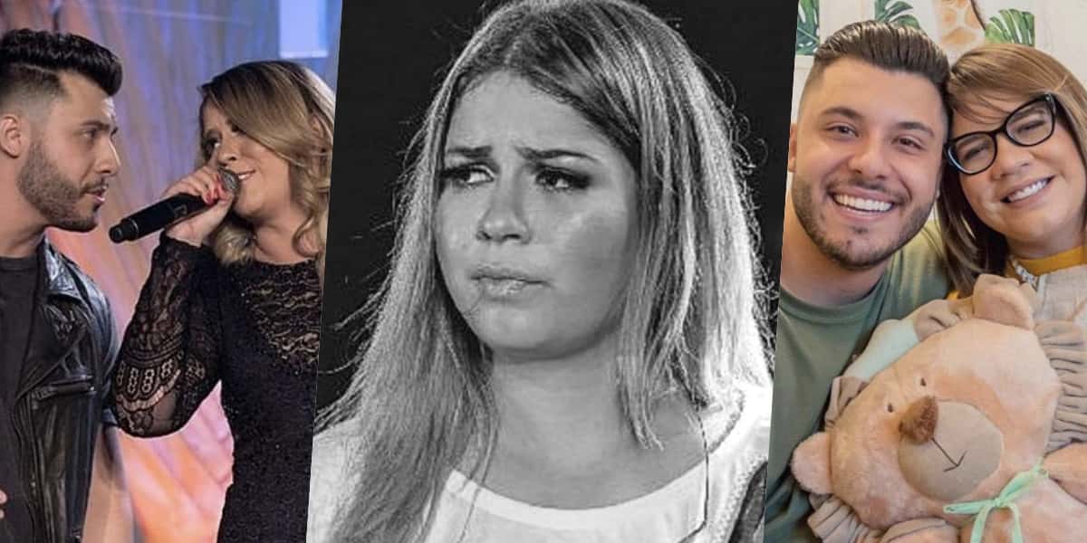 Marília Mendonça terminou seu relacionamento (Foto montagem: TV Foco)