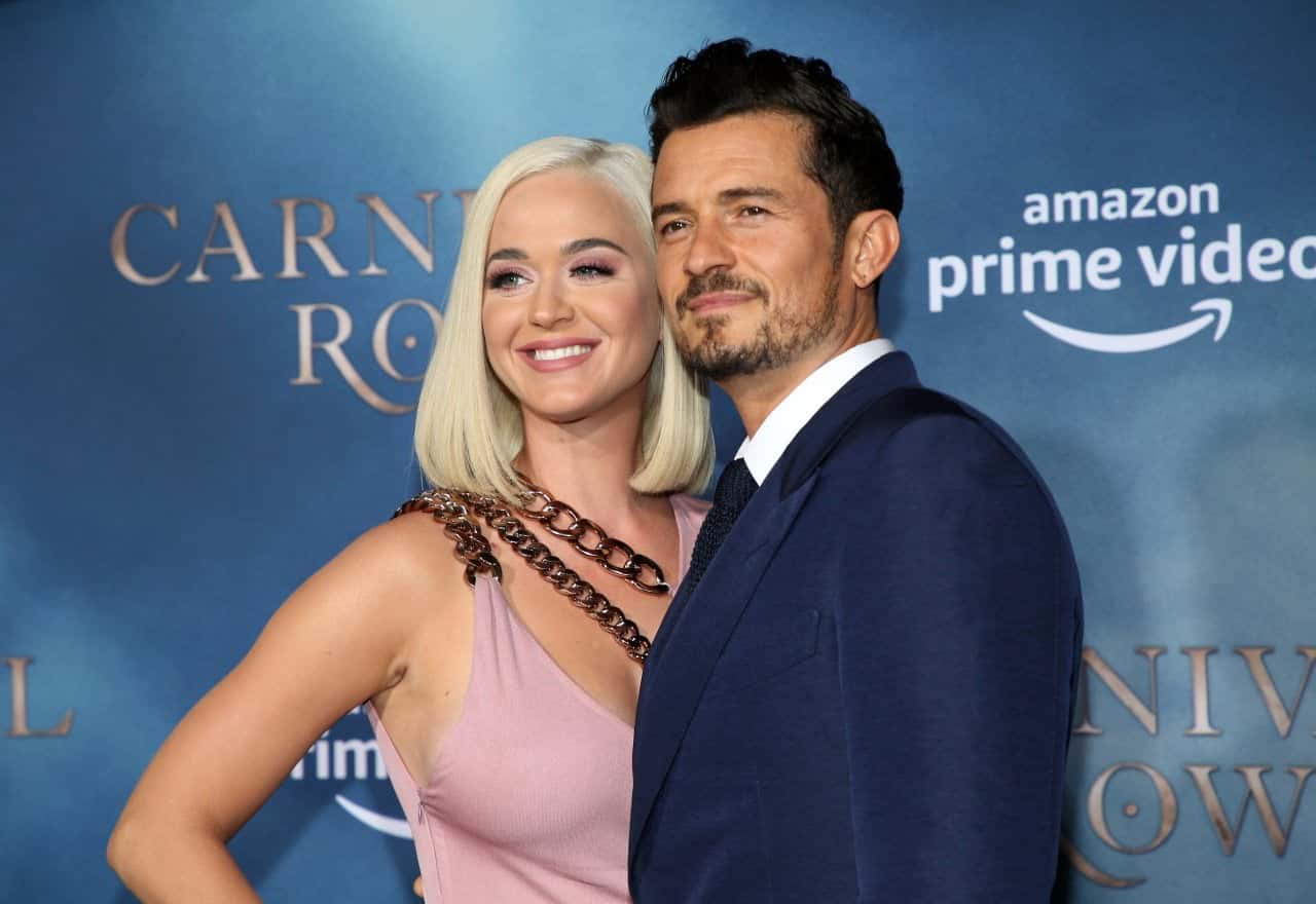 Orlando Bloom e Katy Perry (Foto: Reprodução)