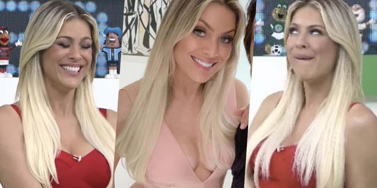 Renata Fan comanda o 'Jogo Aberto' na Band (Foto montagem: TV Foco)