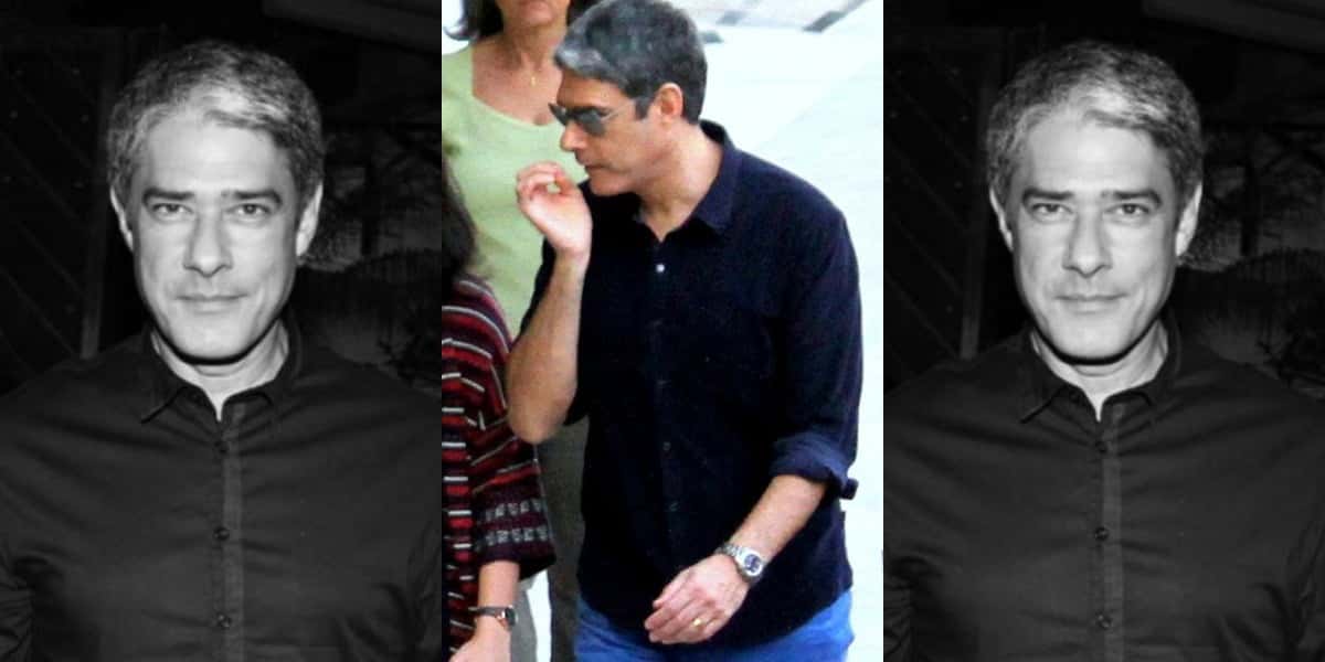 William Bonner foi atacado por trabalho no Jornal Nacional (Foto: AgNews)