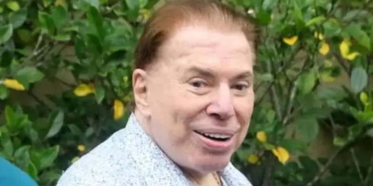 Silvio Santos apareceu de surpresa dentro do BBB22 (Foto: Reprodução)