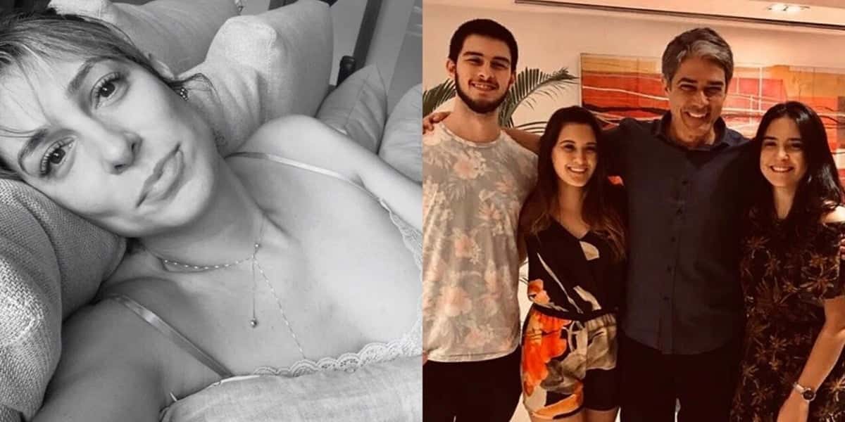 William Bonner, atualmente casado com Natasha Dantas, é pai de três filhos do casamento com Fátima Bernardes (Foto: Reprodução)