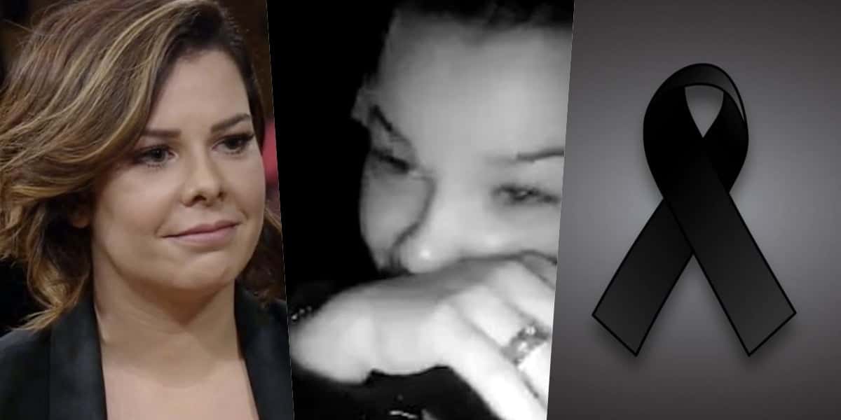 Fernanda Souza lamentou uma morte (Foto: montagem)