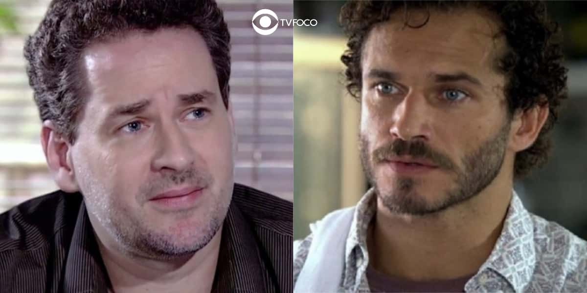 Paulo e Guaracy brigarão de novo em Fina Estampa (Foto: Montagem/TV Foco/Reprodução/Globo)
