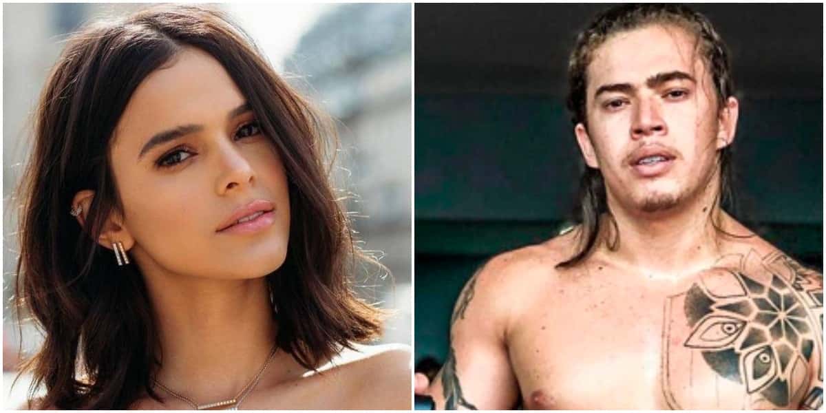Bruna Marquezine e Whindersson condenaram os protestos contra a interrupção da gravidez fruto de um estupro (Foto: Reprodução/ Montagem/ TV Foco)
