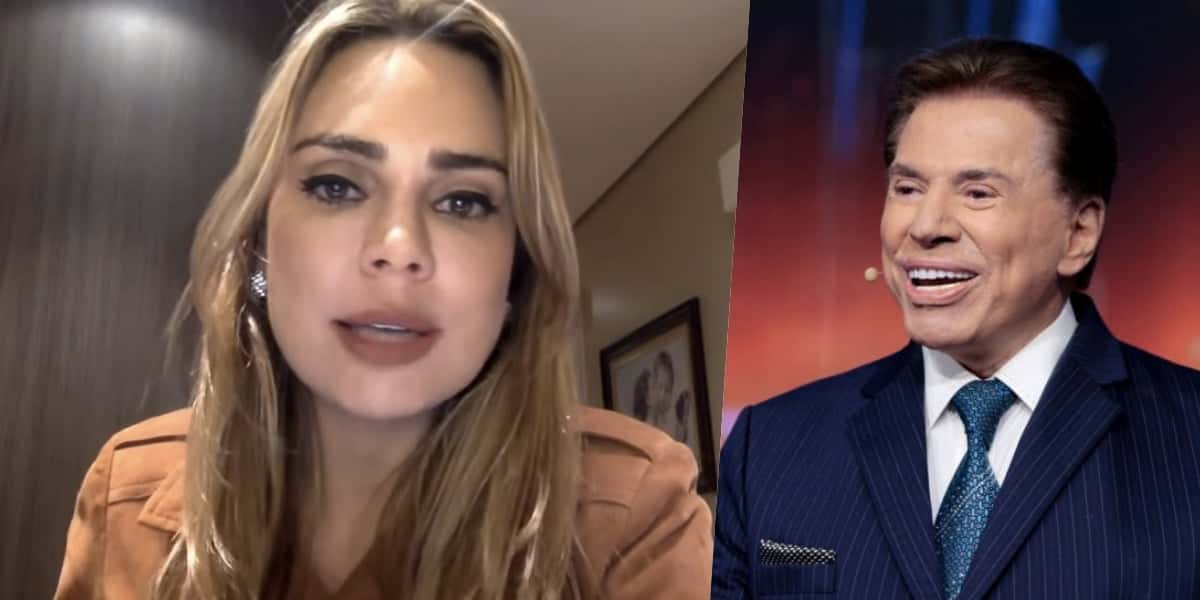 Rachel Sheherazade e por Silvio Santos (Foto: montagem)