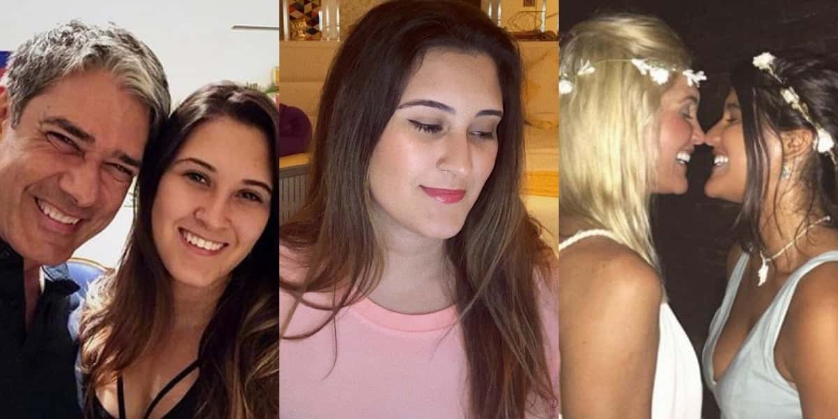 William Bonner é pai de Bia Bonemer e Flávia Alessandra é mãe de Giulia Costa (Foto: reprodução/Instagram)