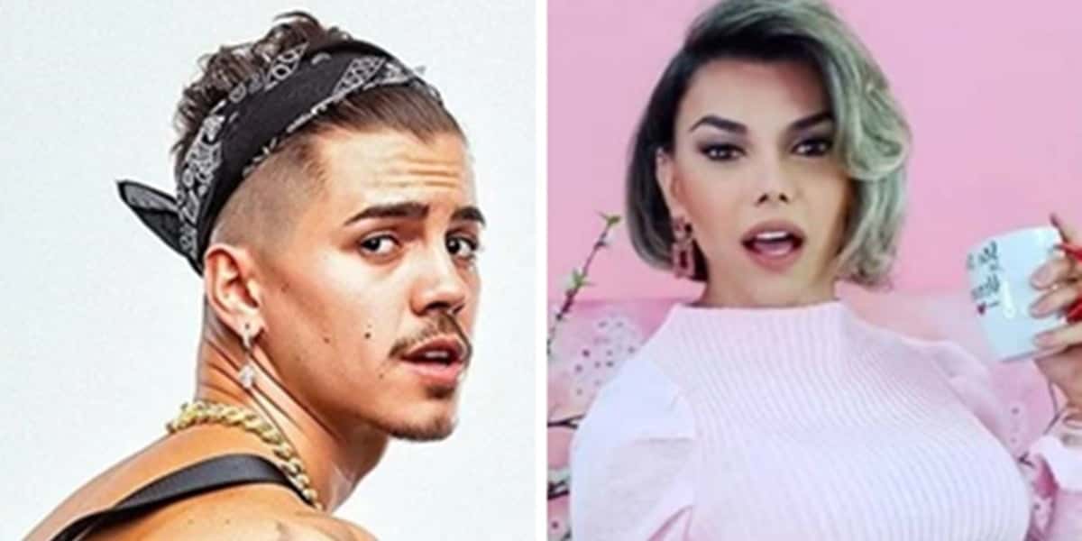 Biel e Léo Áquilla vão protagonizar cena de sexo em filme (Foto: Montagem/TV Foco)