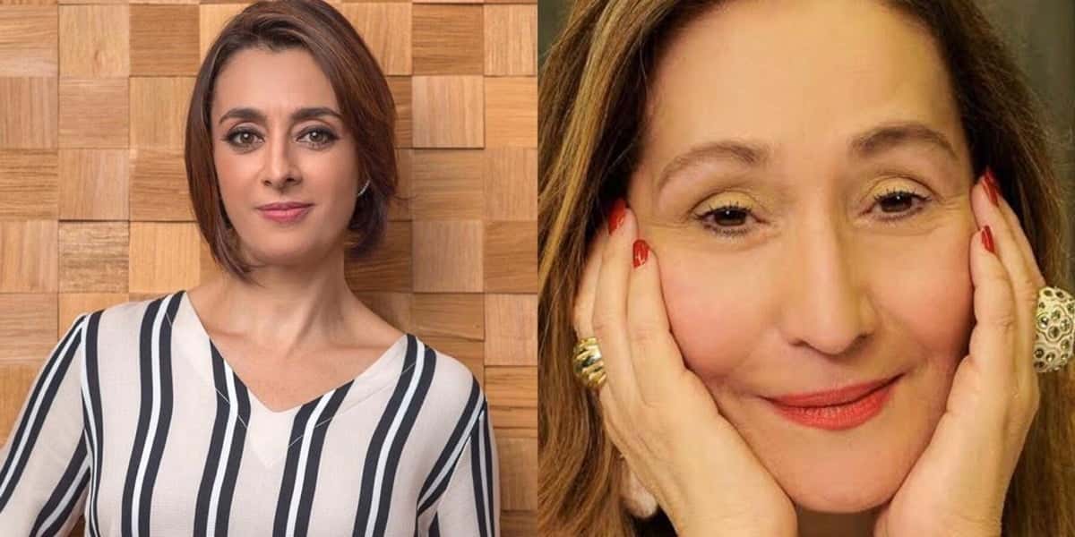 Catia Fonseca e Sonia Abrão disputam audiência na TV (Foto: Reprodução)