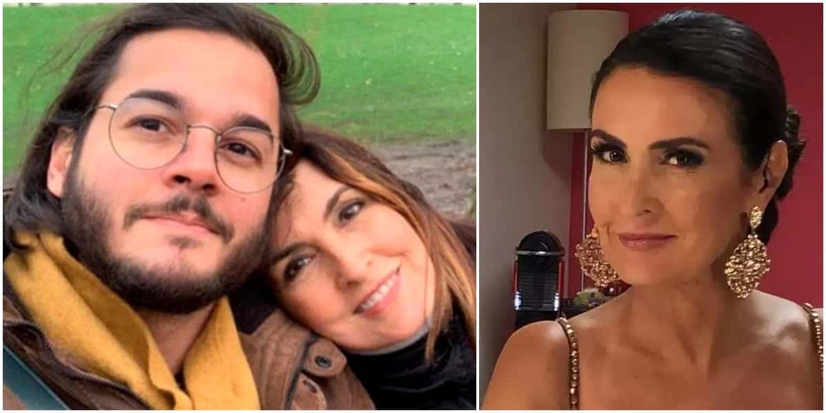 Fátima Bernardes ao lado do namorado, Túlio Gadêlha (Reprodução)