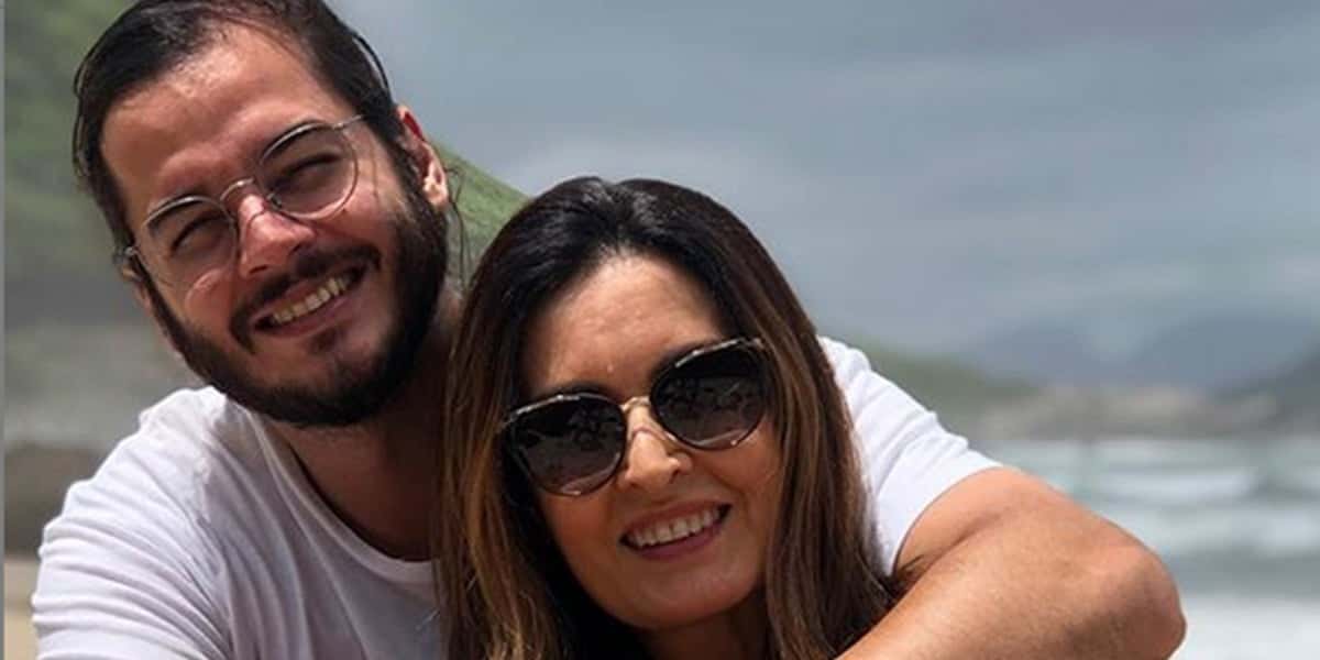 Túlio Gadêlha e Fátima Bernardes (Foto: Reprodução)