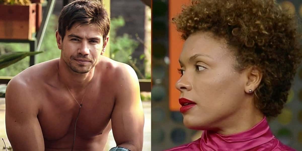 Mariano arruma sunga, Lidi Lisboa é flagrada em "olhadinha" e internautas não perdoam (Foto: Reprodução)