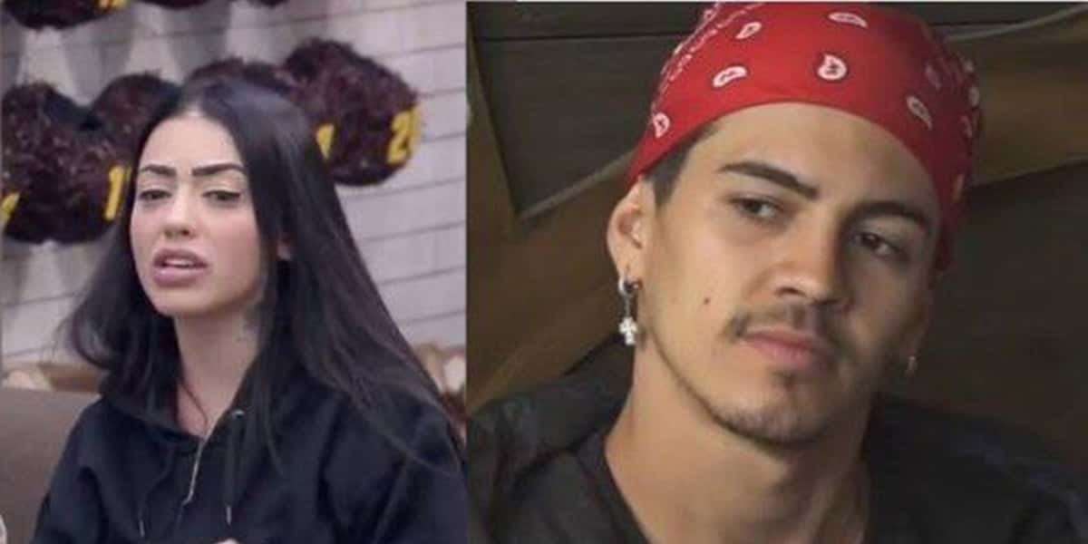 MC Mirella detonou atitudes de Biel no Hora do Faro (Foto: Montagem)