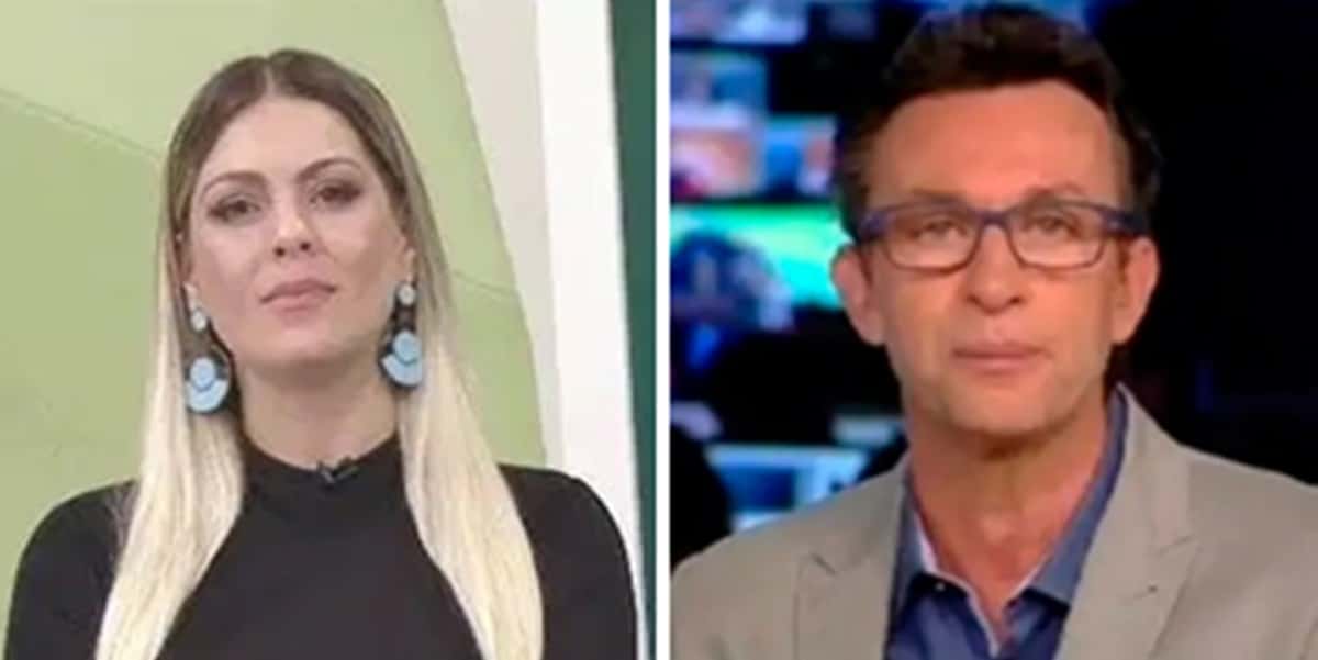 Renata Fan e Neto (Foto: Montagem/TV Foco)