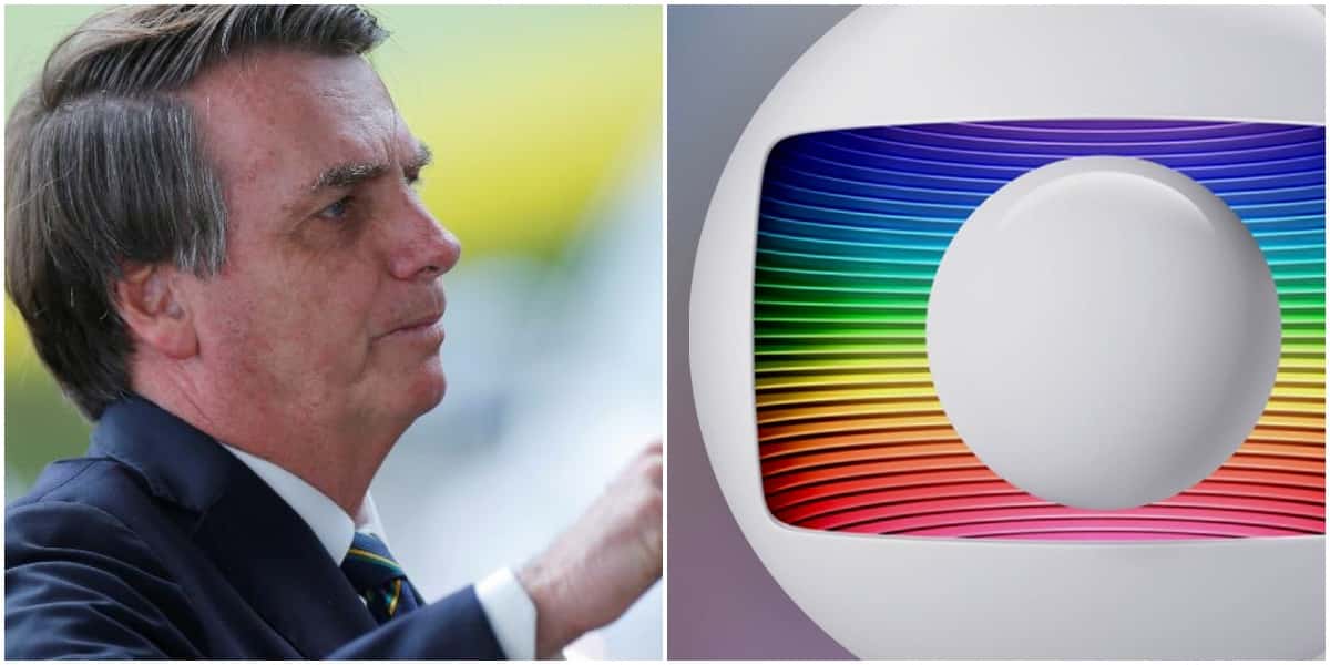 Bolsonaro tomou decisão contra a Globo - (Foto: Montagem)