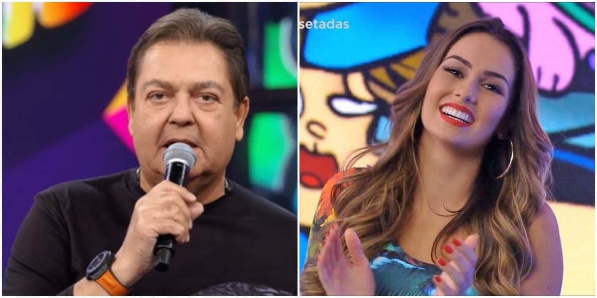 O apresentador Faustão surpreendeu ao revelar bailarina infectada na Globo - Foto: Montagem