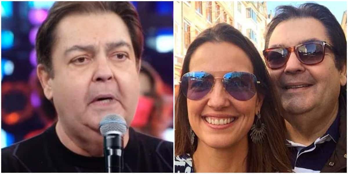Faustão é casado com Luciana Cardoso (Reprodução)