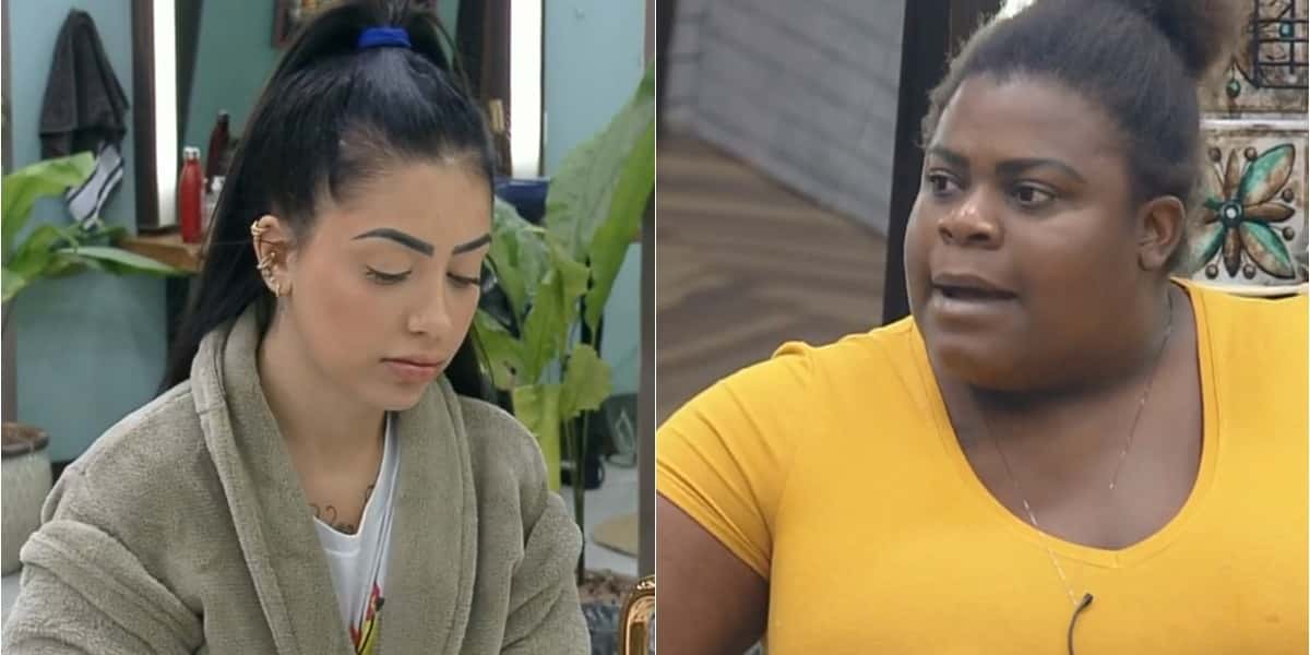 Jojo Todynho pede desculpas a MC Mirella após barraco em A Fazenda 12 (Foto: Reprodução)