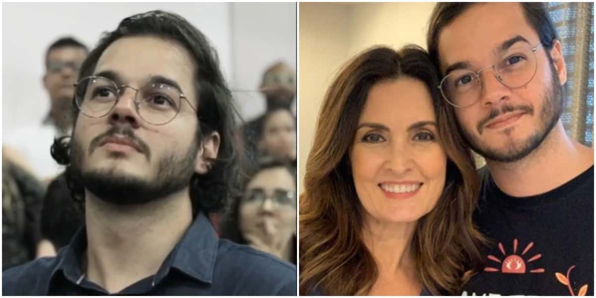 Fátima Bernardes e Túlio Gadêlha (Foto: Reprodução)